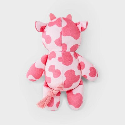 8.25" Valentines Cow Rope Plush Dog Toy - Boots & Barkley