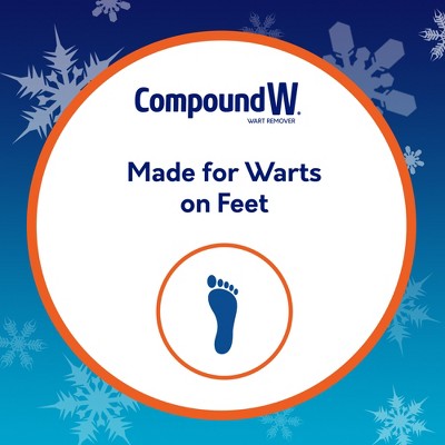 Compound W Freeze Off with Cushion Discs - Wart Remover Treatment - 8 Applications + 12 Discs