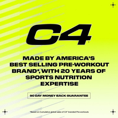 Cellucor C4 Sport Pre-Workout Powder - Hawaiian Punch Fruit Juicy Red - 8.9oz/20 Servings