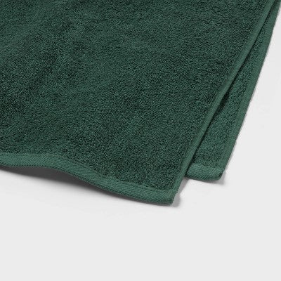 Everyday Bath Towel Dark Green - Room Essentials