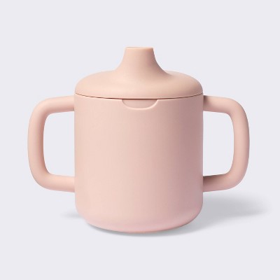 8oz Silicone Trainer Cup - Pink - Cloud Island
