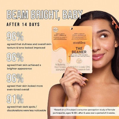 Avatara The Beamer 2 Step Brightening Treatment - 0.71 fl oz