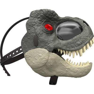 Jurassic World Rebirth T-Rex Rage N Roar Mask with LED Light Up Eyes