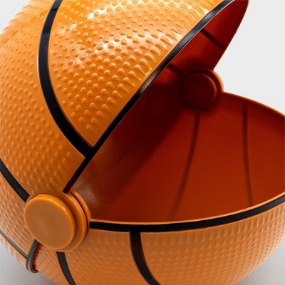 Basketball Popcorn Bucket with Slide Lid