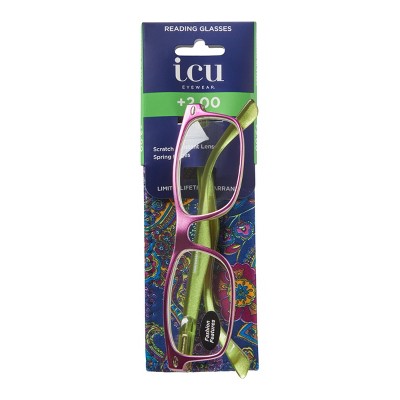 ICU Eyewear Ankara Full Frame Reading Glasses +2.00