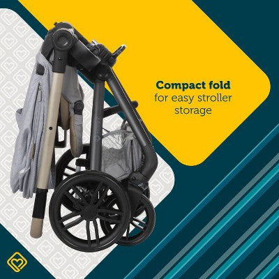 Safety 1st Turn & Go Rotating Travel System - French Gray (LOCAL PICKUP ONLY)
