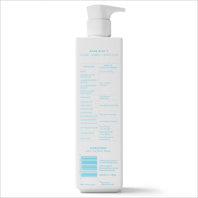 Native Derm Shampoo Balancing Bare Vanilla - 18 fl oz