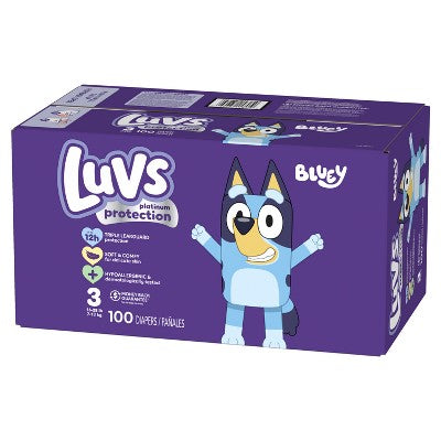 Luvs Disposable Diapers Big Size 3 - 100ct