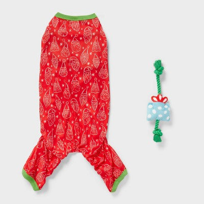 Santa Dog Pajama - Wondershop XL
