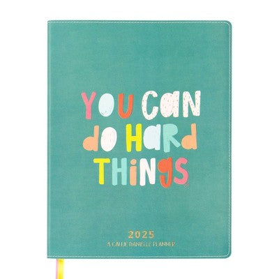 Callie Danielle 2025 11"x8.5" Weekly/Monthly Large: Leather Planner, January-December, Multicolored, Teen & Adult