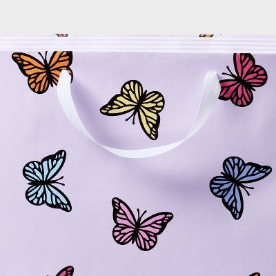 XL Butterfiles Gift Bag Pink - Spritz