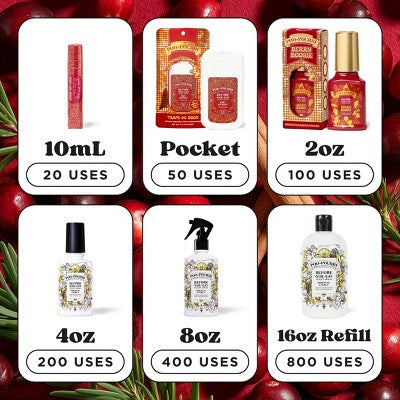 Poo-Pourri Limited Edition Holiday 2025 Berry Boogie Toilet Spray 2 fl oz