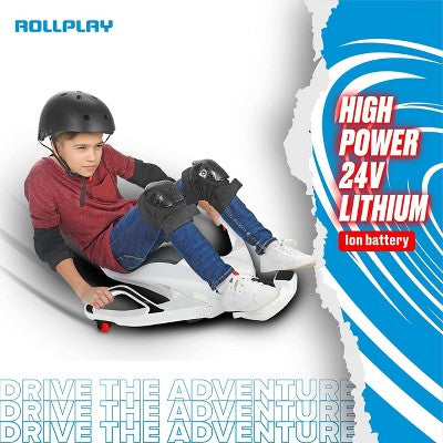 Rollplay Nighthawk NexGen 24V Lithium Battery Ride-On Car - White (LOCAL PICKUP ONLY)