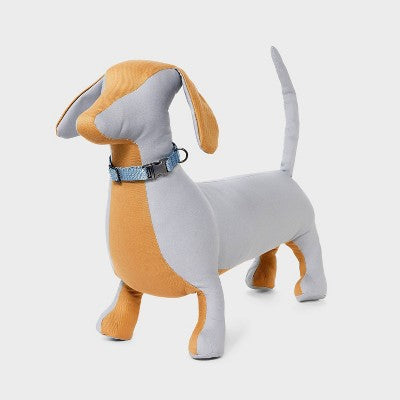 Fashion Adjustable Length and Reinforced Stitching Dog Collar - S - Blue - Boots & Barkley