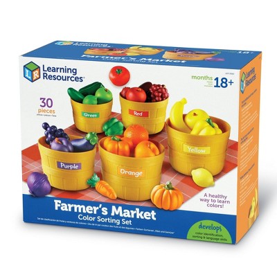 Learning Resources Farmers Market Sorting Set