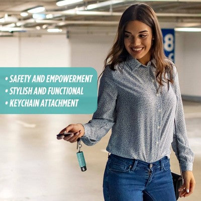 Guard Dog Security Bling It on Pepper Spray 2pk Glow-In-The-Dark 16' Distance Teal and Mermaid: Protection for Women, Camping