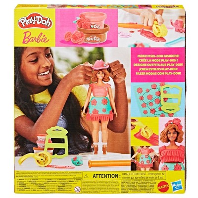 Play-Doh Barbie Florals and Fringe Designer Doll Set