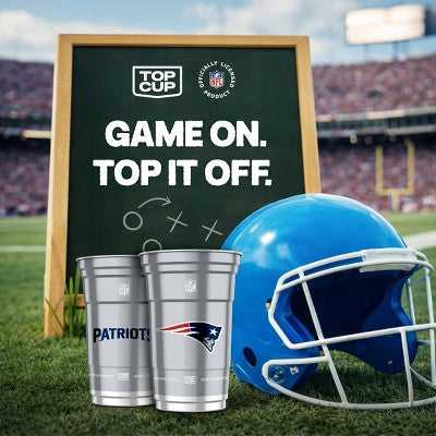 Top Cup NFL New England Patriots Disposable Cups - 20oz/10ct