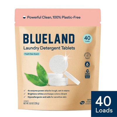 Blueland Fresh Dew Laundry Detergent Tablets - 40ct