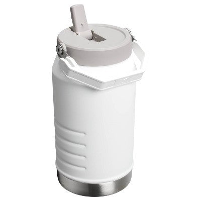 Stanley 64oz IceFlow Flip Straw Jug - Frost: Stainless Steel Drinkware