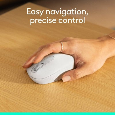 Logitech M196 Bluetooth Mouse - White: Bluetooth, Home Use