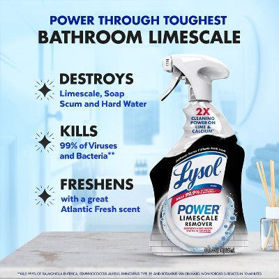 Lysol Power Limescale Remover Bathroom Cleaners - 32 fl oz
