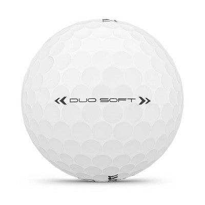 Wilson Duo Soft 12pc Golf Balls - White
