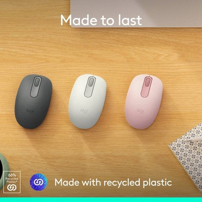 Logitech M196 Bluetooth Mouse - White: Bluetooth, Home Use