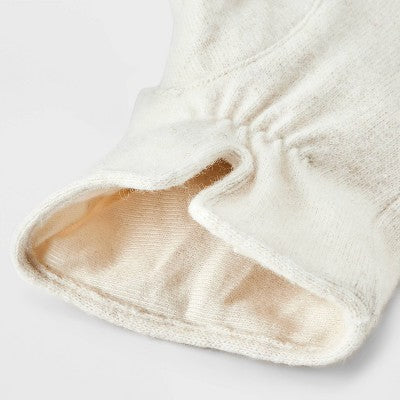 Wool Color Block Gloves - A New Day Gray: Touch Screen Compatible, Midweight Knit