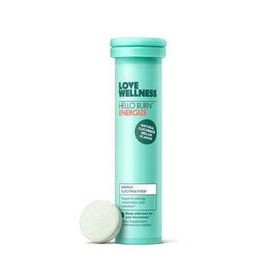 Love Wellness Hello Burn Energize Electrolyte - 12ct