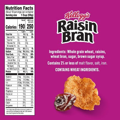 Kellogg's Raisin Bran Cereal - 22.1oz