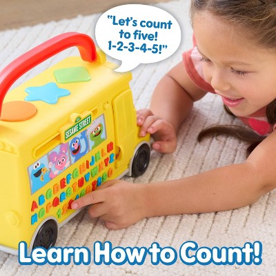 Sesame Street Elmo's Learn & Go School Bus Toy