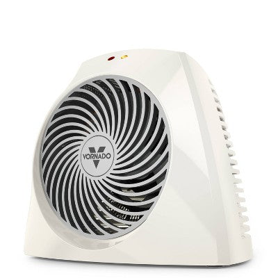 Vornado VH204 Tabletop Desk Space Whisper-Quiet Portable Heater with 2 Heat Settings and Advanced Safety Features Alabaster