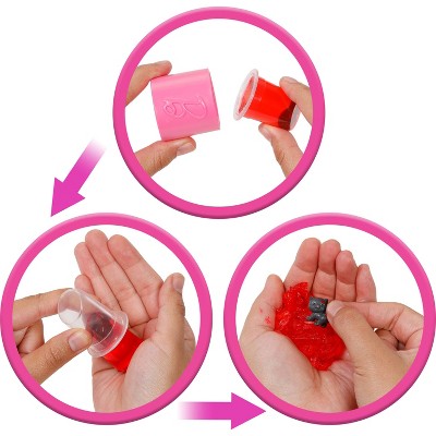 Barbie Party Unboxed Glam Party Series Red Sparkle Doll & Accessories with 10 Surprises