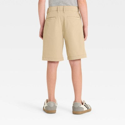 Boys' Uniform Quick Dry Shorts - Cat & Jack Khaki 6