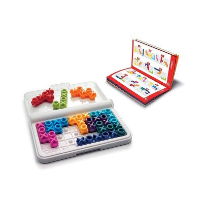 SmartGames IQ XOXO 9 Pieces Compact Brainteaser - 9pc