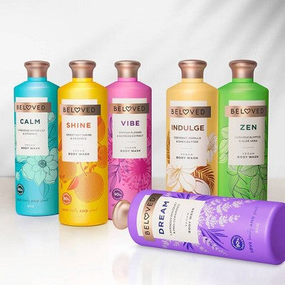 Beloved Dream Vegan Body Wash with Lavender Bouquet & Pro-Ceramides - 18 fl oz