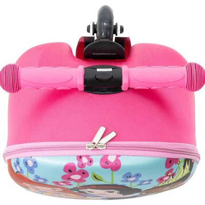 Disney Princess Scooter Carry-On Suitcase - Pink