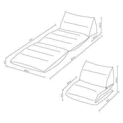 Tufted Baffled Foam Lounge Dorm Chair Gray - Room Essentials: Upholstered Accent, No Assembly Required (LOCAL PICKUP ONLY)