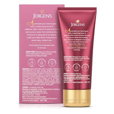 Jergens Melanin Glow Moisturizing Glow Enhancer - 2 fl oz