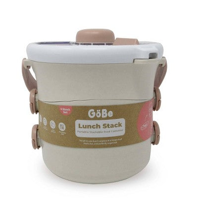 GoBe Kids' On-the-Go Lunch Stack - MilkTea