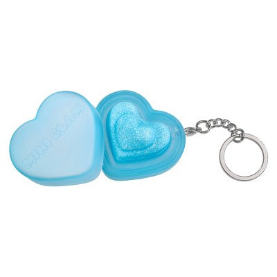 Mini Glam Cosmetics - Heart Glitter Balm Blue