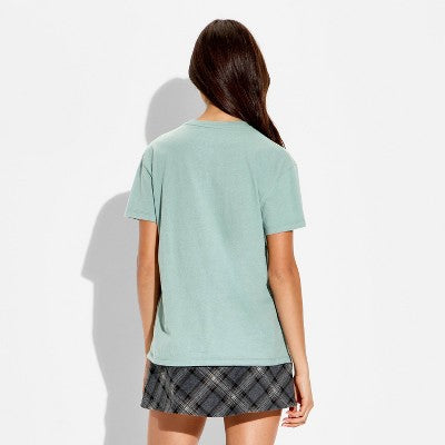 Women's Richard Scarry Bunny T-Shirt - Sage Green XXS
