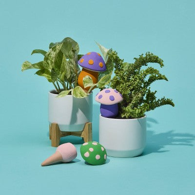 Mud Puddle Society Self-Watering Spikes Mushroom
