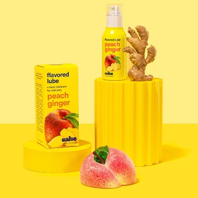 Hello Cake Peach Ginger Flavored Personal Lubricant - 1.7 fl oz