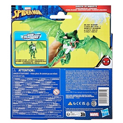 Marvel Spider-Man Epic Hero Web Splashers Green Symbiote Hydro Wing Blast
