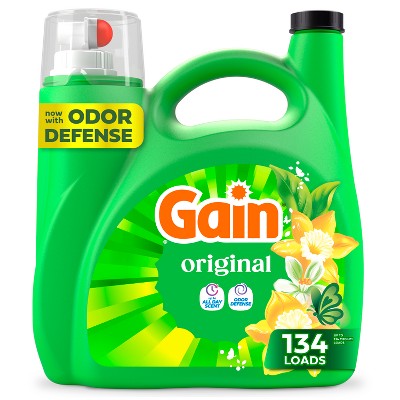 Gain Original HE Concentrated Liquid Laundry Detergent 134 Loads - 177 fl oz