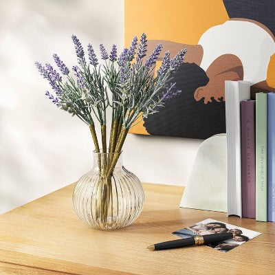 Round Glass Vase Clear - Room Essentials