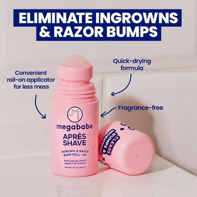 Megababe Apres Shave Hair Treatment - Trial Size - 1.7 fl oz