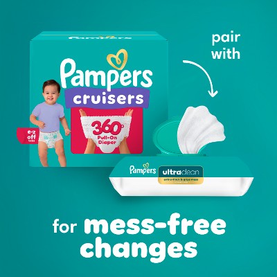 Pampers Cruisers 360 Diapers Enormous Pack - Size 8 - 60ct